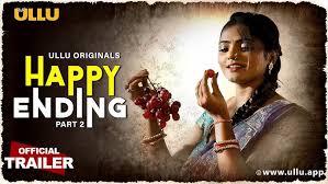 Happy Ending Ullu Part 2 Official Trailer Poster – Woman holding grapes